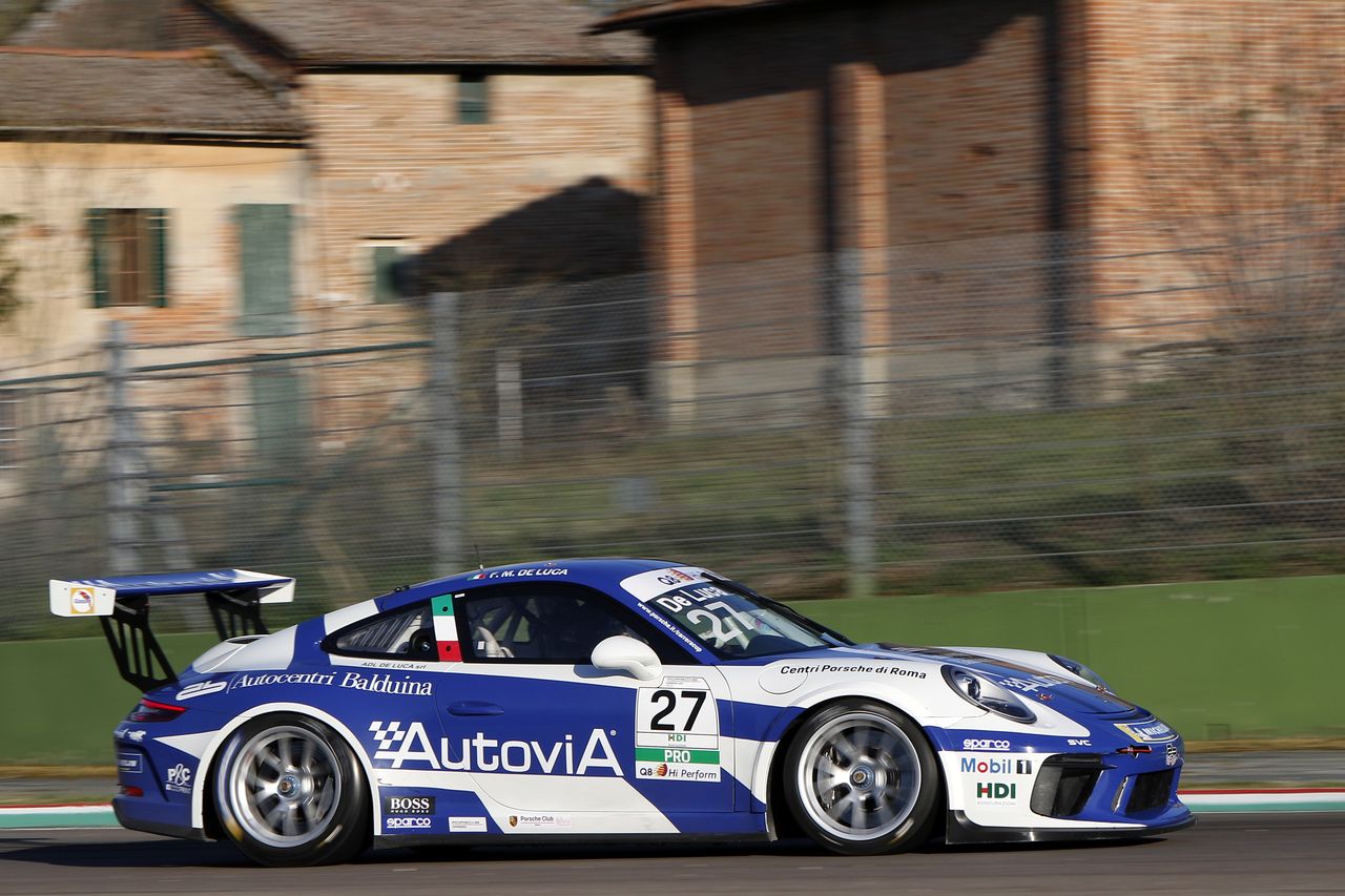 Carrera Cup Italia, test Imola 2019-1