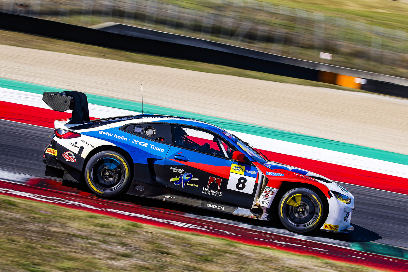 Francesco Massimo De Luca a Imola nel gran finale del Campionato Italiano Gran Turismo Sprint