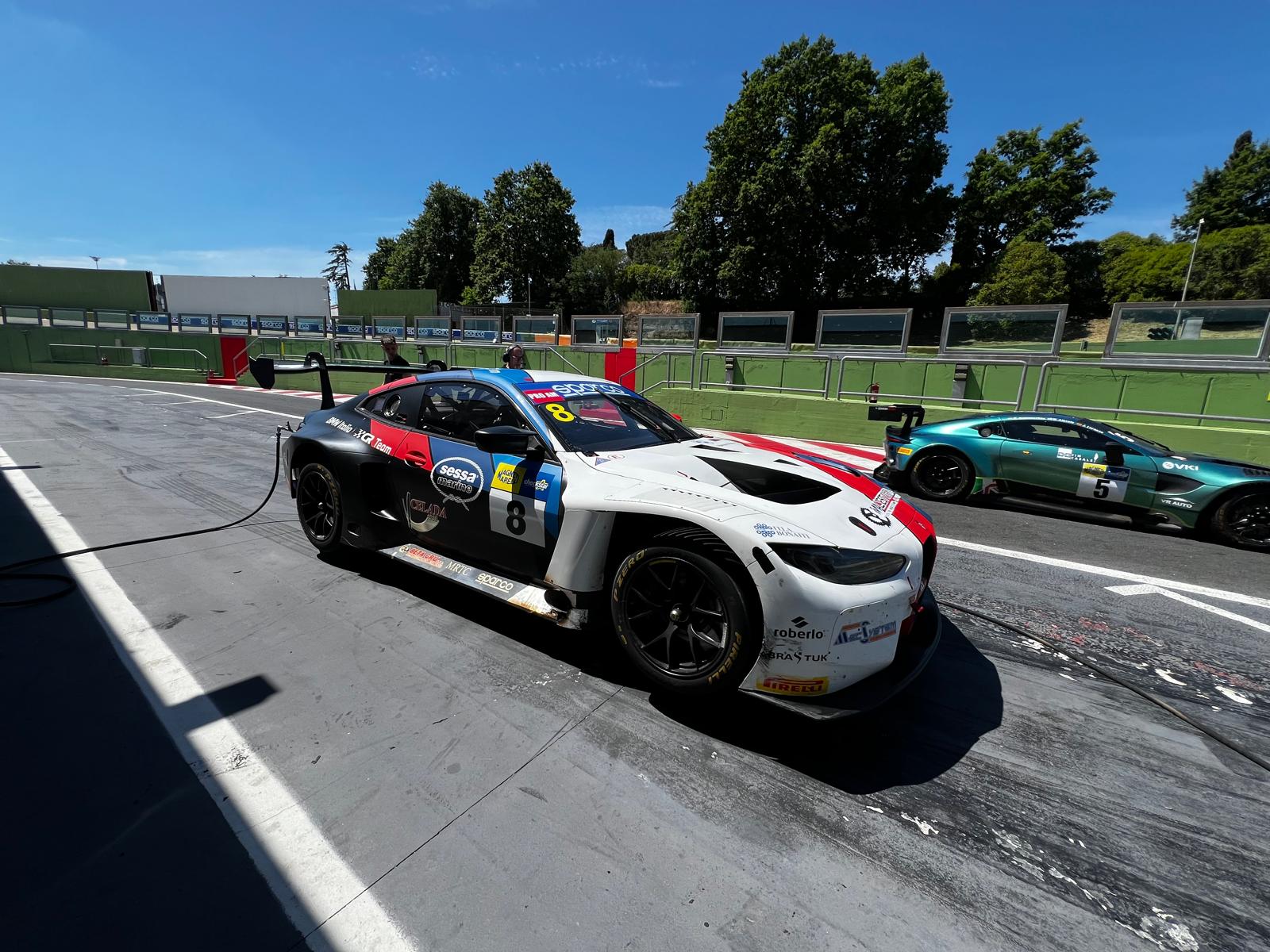 FRANCESCO MASSIMO DE LUCA OK NEI TEST DI VALLELUNGA CON LA BMW M4 GT3 IN VISTA DELL'APERTURA DELLA SERIE ENDURANCE