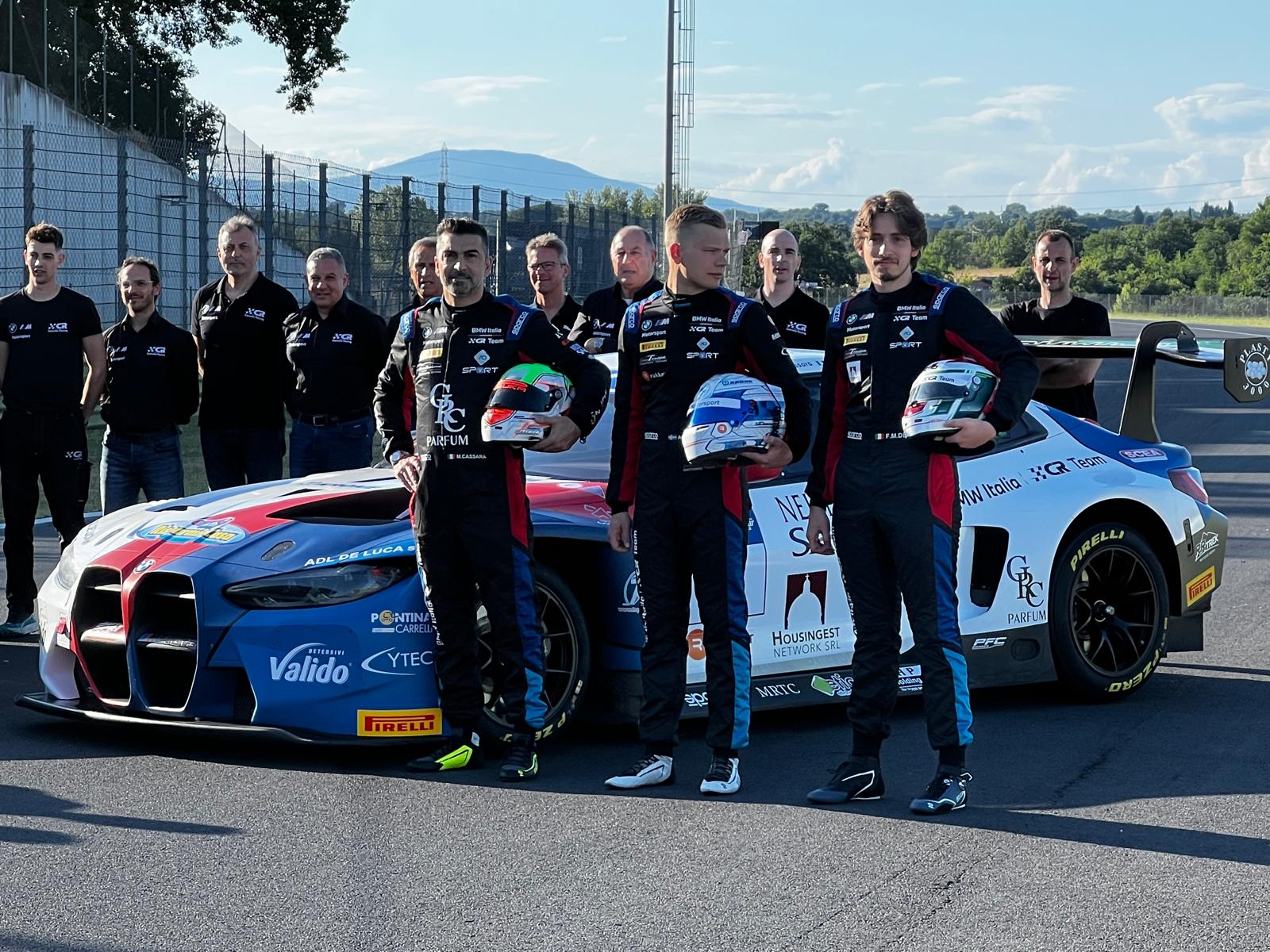 FRANCESCO MASSIMO DE LUCA AL VIA DEL CAMPIONATO ITALIANO GRAN TURISMO ENDURANCE